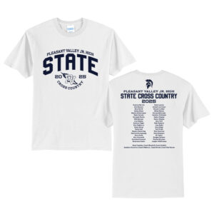 PV JR State CC Unisex Short Sleeve Tee-White