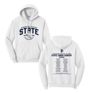 PV JR State CC Unisex Fleece Hooded Sweatshirt-White
