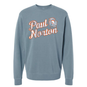 Paul Norton Elementary Independent Trading Midweight-Pigment Dyed crewneck sweatshirt Unisex- Slate Blue