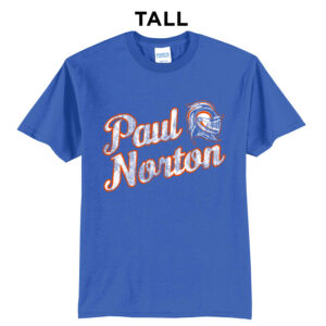 Paul Norton Elementary Tall Cotton Short Sleeve Tee-Royal