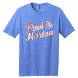 Paul Norton Elementary Unisex Perfect Blend Tee-Heather Royal