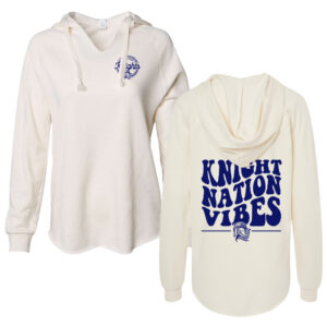 Paul Norton Elementary Independent Trading Co. – Women’s Lightweight California Wave Wash Hooded Sweatshirt-Bone