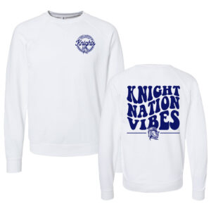 Paul Norton Elementary Independent Trading Co. – Icon Unisex Lightweight Loopback Terry Crew -White