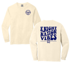 Paul Norton Elementary Comfort Colors Unisex Heavyweight Ringspun Long Sleeve Tee-Ivory