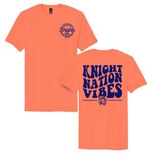 Paul Norton Elementary Unisex Premium Short Sleeve Tee-Neon Orange