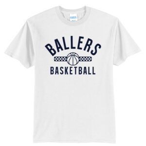 PV Ballers BB Unisex Short Sleeve Tee-White