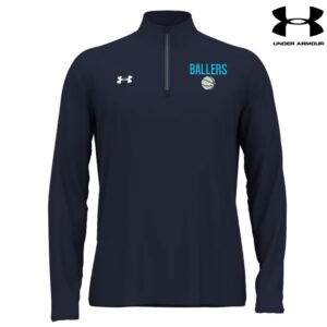 PV Ballers BB Under Armour Long Sleeve Men’s Team Tech 1/4 zip-Navy