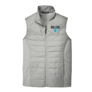 PV Ballers BB Port Authority Collective Insulated Vest-Gusty Grey