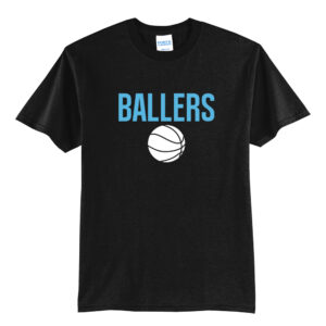 PV Ballers BB Unisex Short Sleeve Tee-Black