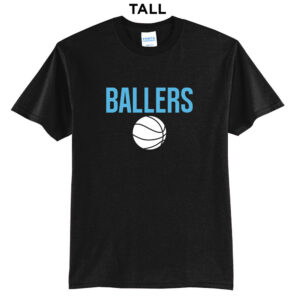 PV Ballers BB Tall Short Sleeve Tee-Black