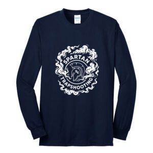 PV Trap Team Unisex Cotton Long Sleeve Tee-Navy
