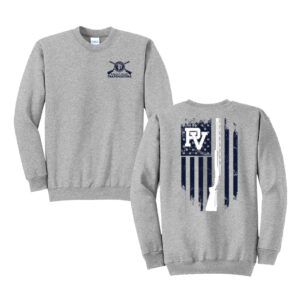 PV Trap Team Unisex Core Fleece Crewneck Sweatshirt-Athletic Heather