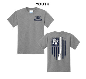 PV Trap Team Youth Basic Short Sleeve Tee-Grey