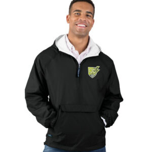 QC Strikers Charles River Men Classic Solid Pullover-Black