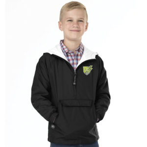 QC Strikers Charles River Youth Classic Solid Pullover-Black