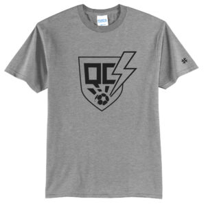 QC Strikers Unisex Basic Short Sleeve Tee-Athletic Heather