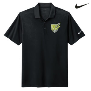 QC Strikers Nike Dri-FIT Micro Pique 2.0 Polo -Black