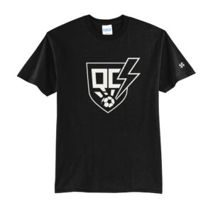 QC Strikers Unisex Short Sleeve Tee-Black