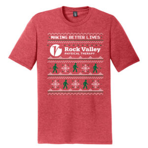 Rock Valley Unisex Premium Short Sleeve Tee-Red Frost