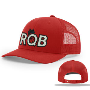 River Queen BB Richardson Pro Crown Mesh Back Adjustable back cap Solid-Red