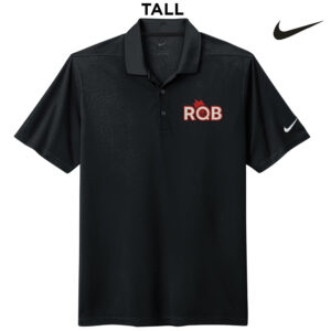 River Queen BB Nike Dri-FIT TALL Micro Pique 2.0 Polo-Black