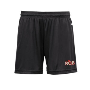 River Queen BB Badger B-Core Womens 5 Inseam Shorts-Black