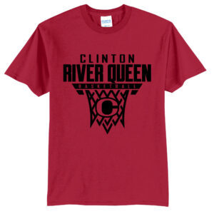 River Queen BB Unisex Short Sleeve Tee-Red
