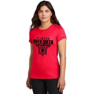 River Queen BB Nike Women’s Swoosh Sleeve rLegend Tee-University Red