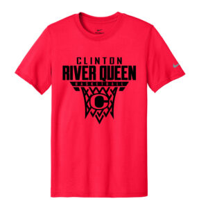 River Queen BB Nike Swoosh Sleeve rLegend Tee Men-University Red