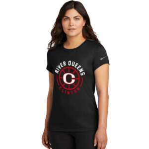 River Queen BB Nike Women’s Swoosh Sleeve rLegend Tee-Black