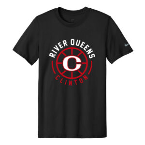 River Queen BB Nike Swoosh Sleeve rLegend Tee Men-Black