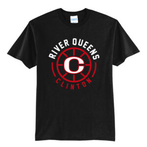 River Queen BB Unisex Short Sleeve Tee-Black