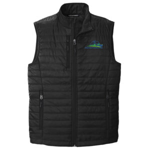 Skyline Port Authority Packable Puffy Vest Men-Deep Black