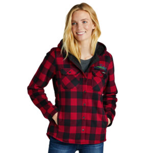 Skyline Eddie Bauer Ladies Woodland Shirt Jac-Radish/Black