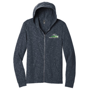 Skyline Men District Medal Full-Zip Hoodie-New Navy