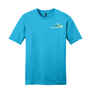 Skyline Unisex Premium Short Sleeve Tee-Aqua