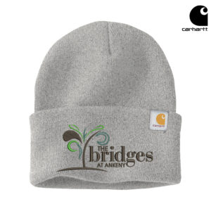 The Bridges Carhartt Acrylic Watch Cap 2.0 beanie stocking cap with cuff-Heather Grey