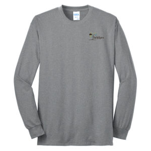 The Bridges Unisex Long Sleeve Tee-Athletic Heather