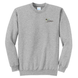 The Bridges Unisex Fleece Crewneck Sweatshirt-Athletic Heather
