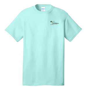 The Bridges Unisex Cotton Short Sleeve Tee-Celadon