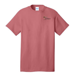 The Bridges Unisex Cotton Short Sleeve Tee-Zinnia