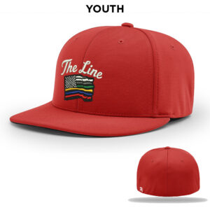 The Line Richardson ProModel Pulse FlexFit Cap YOUTH-Red