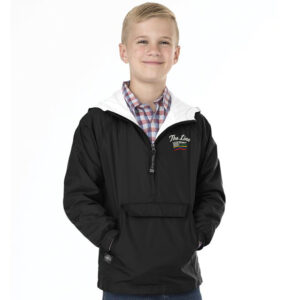 The Line Charles River Youth Classic Solid Pullover-Black