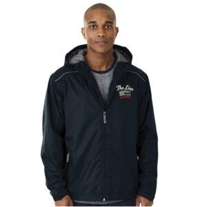 The Line Charles River NOR’EASTER men Watherproof jacket with hood-Black