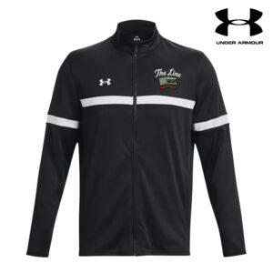 The Line Under Armour Men’s Team Knit Warm Up Full Zip-Black