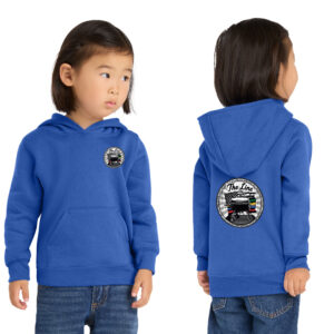 The Line Toddler Pullover Hooded Sweatshirt-Royal