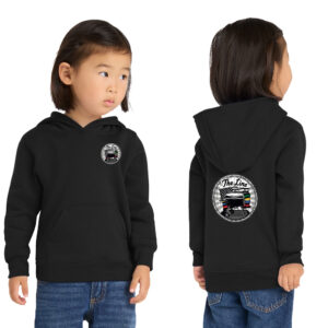 The Line Toddler Pullover Hooded Sweatshirt-Black