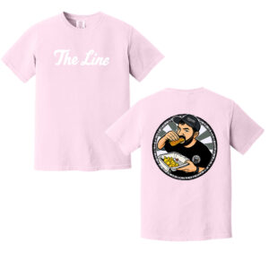 The Line Unisex Comfort Colors Pigment Dyed Short Sleeve Shirt-Blossom