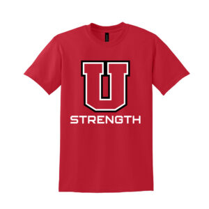 Union Strength  Unisex Short Sleeve Tee-Red