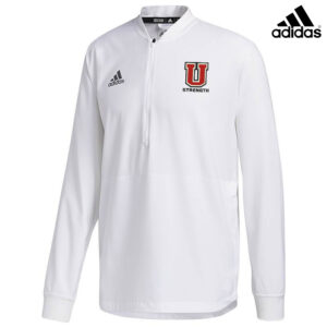 Union Strength Adidas Under The Lights Long Sleeve 1/4 Zip – White (S, M, XL)